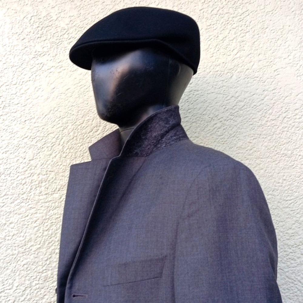 BARACUTA SOFT MEN'S TAILORED LUXURY BLAZER W/LESSONA SUPER 100'S LUXURY FABRIC